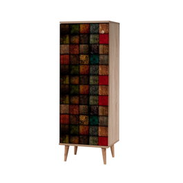 Hanah Home 723 - 1070 Conjunto Muebles Recibidor Sonomo y Verde
